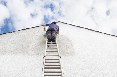 Peinture extérieure à Renazé — façades et ravalement